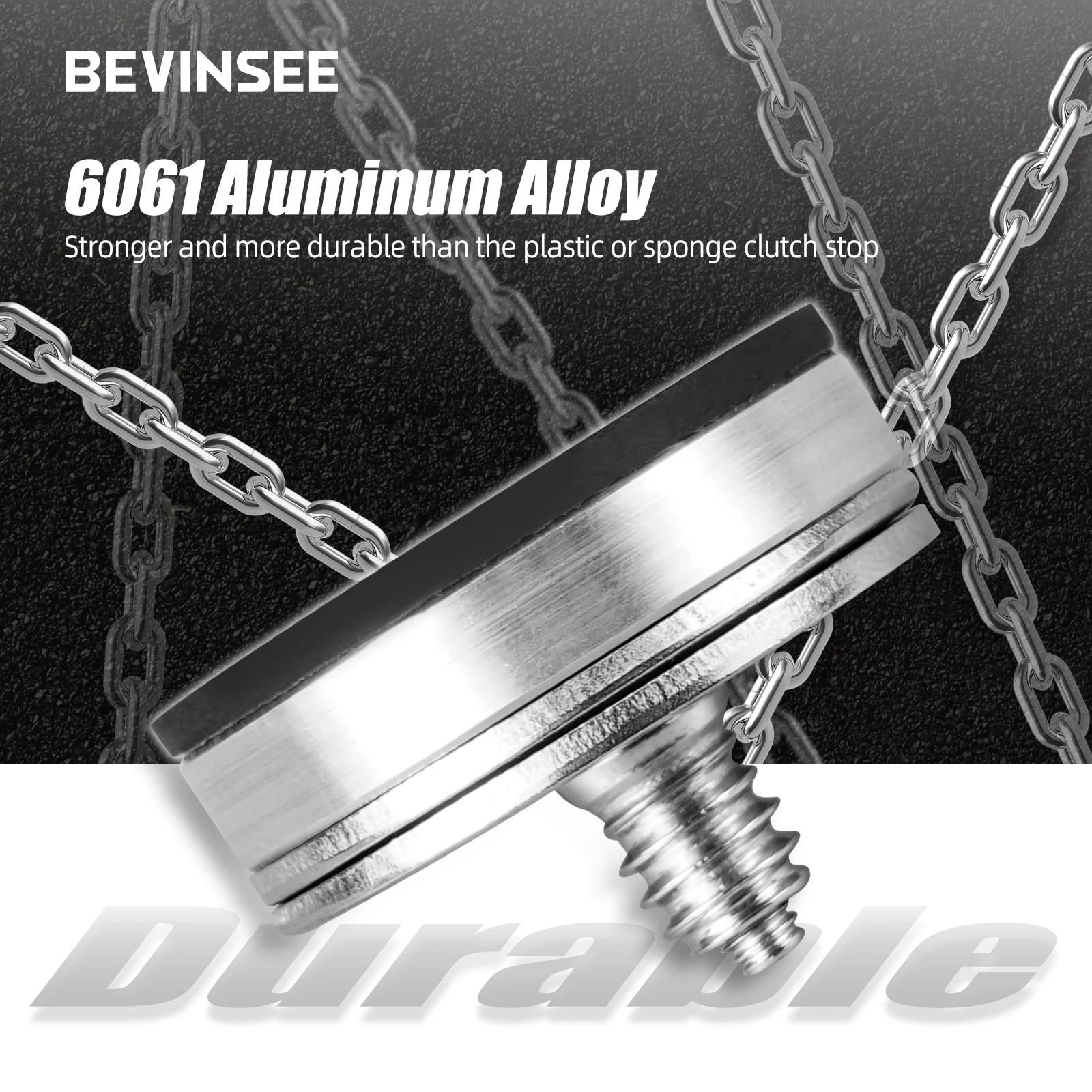 BEVINSEE Clutch Pedal Stopper for VW for Golf MK7/MK8/MK6 GTI R for Polo for Scirocco for Audi A3 8V 8P TT 8J R8 1J0721381