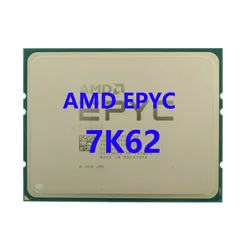 EPYC 7k62 CPU Unlock 48C/96T Base 2.6GHz Up to 3.3GHz 192MB Cache 240W Socket SP3 Processor PK 7642 For LGA4094 Motherboard