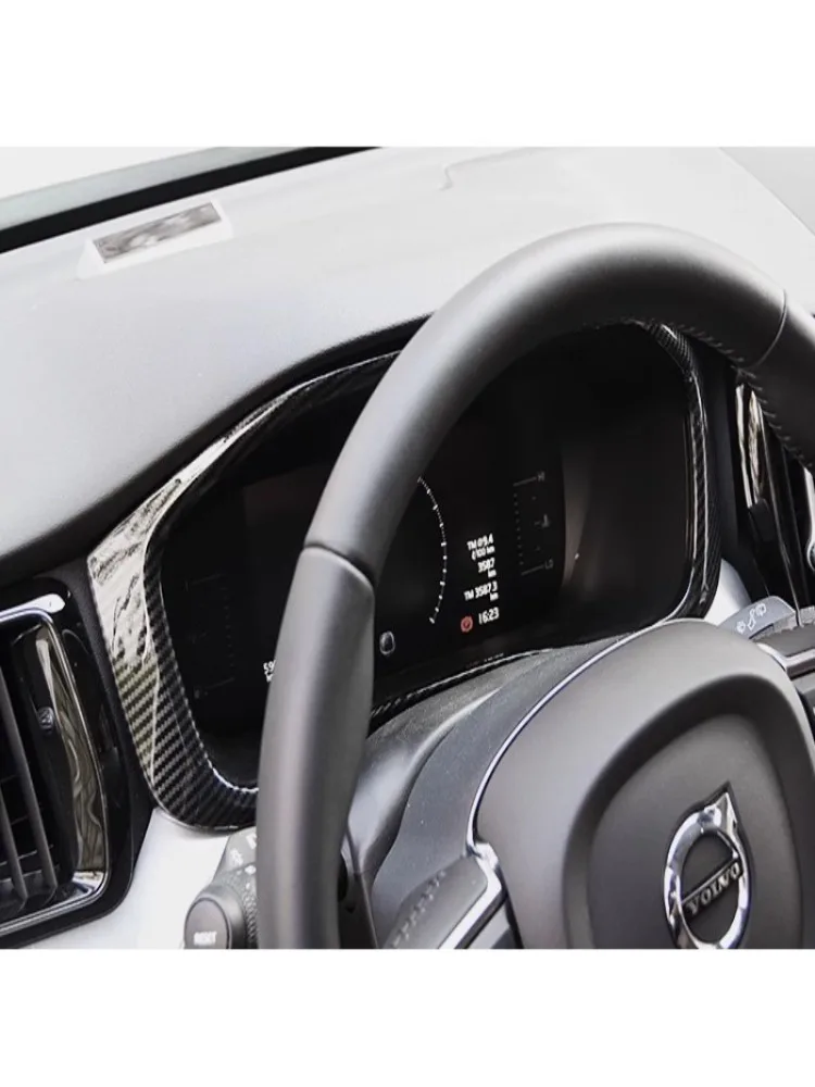 Voor Volvo XC60 XC-60 2018 2019 20 21 2022 Interieur ABS Carbon Auto Airconditioning Outlet Console Versnellingspook Hoofd Venster lift Trim - afbeelding 2