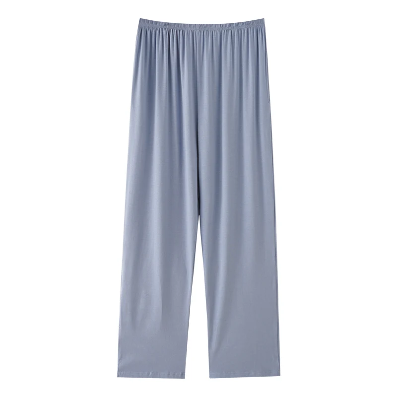 

Весенне-летние модальные хлопковые домашние брюки, женские штаны для сна, свежие однотонные пижамные штаны, женские свободные брюки с эластичной резинкой на талии