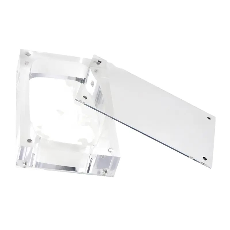 DTB7 Acrylic Console Storage Box for Gameboy Advance for GBA, High Transparency Display Case with Magnetic Cover, Dustproof