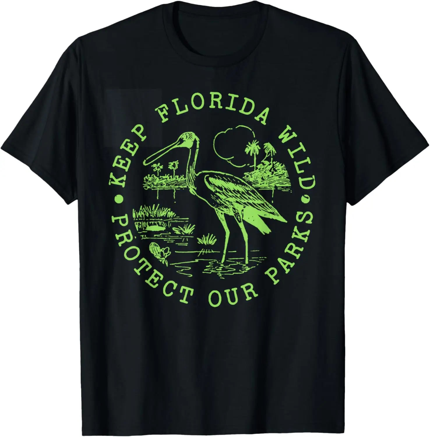 T-shirt graphique Keep Florida's Parks Protected Florida Parks