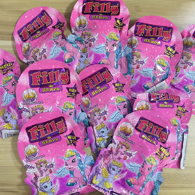 Anime Filly Funtasia Blind Bag Box floccaggio Pony Wing eczema Sparkle Fabian Ashia Melody Royal Figures Model Doll Toy regalo per bambini