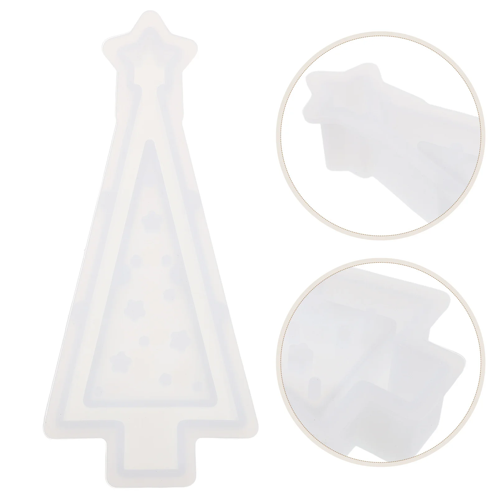 شجرة عيد الميلاد قالب من السيليكون للحرف اليدوية الراتنج لينة مرنة DIY الايبوكسي صب عيد الميلاد الحلي ضوء الليل أباجورة