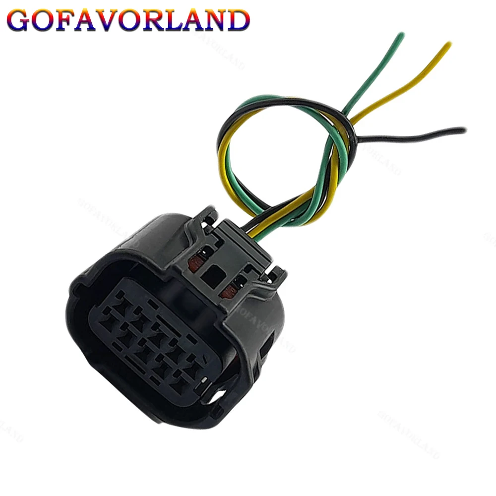 90980-12380 9098012380 10 Holes Blind Spot Collision Sensor Connector Astern Radar Plug Plastic For Toyota RAV4 2.5L 2019 2020