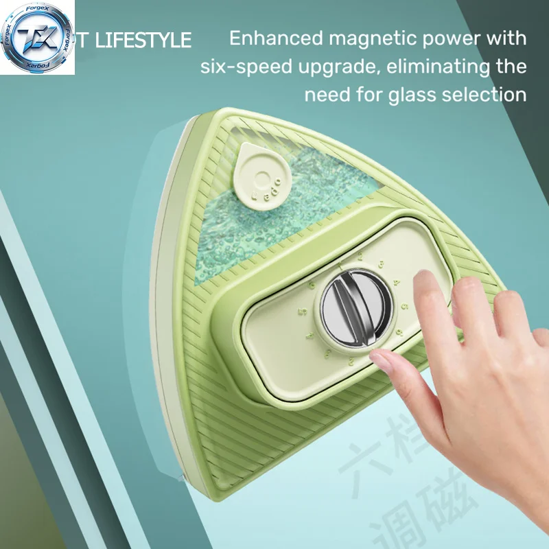 

【Multi-functional】Window Magnetic Cleaner Cleaning Brush RL388Pro Water Injection Adjustable Double Side Super Strong Magnet Dou