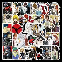 50pcs Death Note Cartoon Sticker Laptop Scooter Graffiti Decorative Waterproof Stickers Supplies