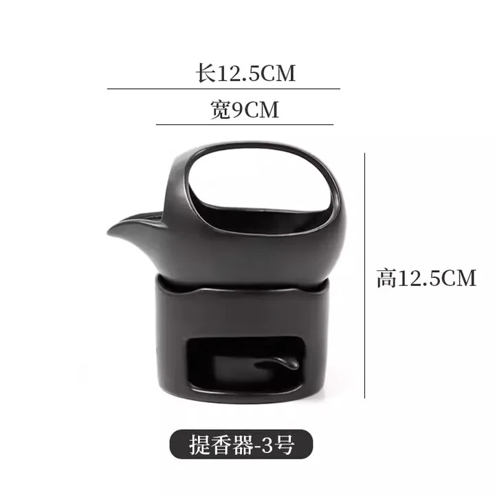 أدوات الشاي المحمصة اليابانية موقد الشاي السيراميك توقف الشاي الصغير #3