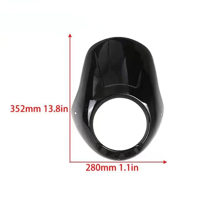 For Hyosung GV300S GV125S Motorcycle Headlight Mask Light Front Kit Windscreen Cover Screen Fairing Windshield Wind Deflectors