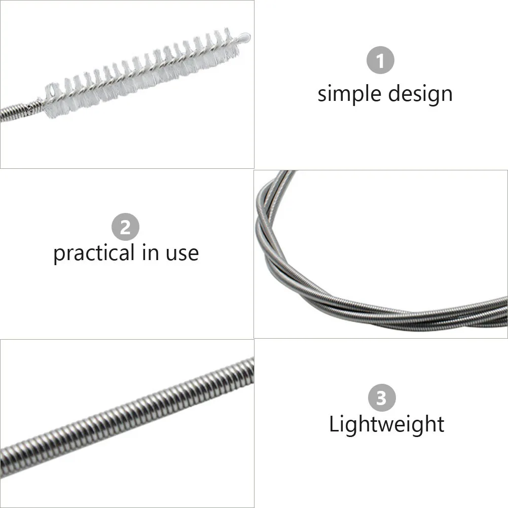 

2Pcs Refrigerator Drain Hole Cleaner Sturdy Lightweight Fridge Clog Remover Portable Reliable Refrigerator Cleaning Tools