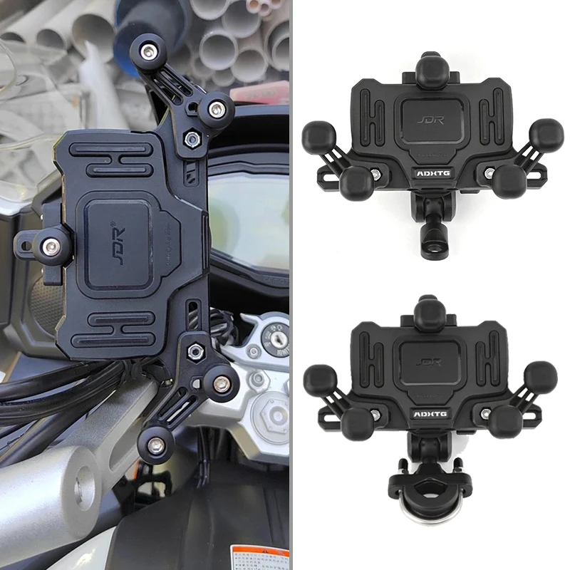 

Для SYM ADXTG400 ADX GT 400 ADX 400 GT400 2024 2025 аксессуары для мотоциклов, держатель для мобильного телефона на руль, GPS-подставка, кронштейн