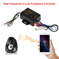 Low Level Converter Adapter 2 Way Car Audio RCA Converter 12-24V HI/LOW Level Converter High Level To Low Level Converter