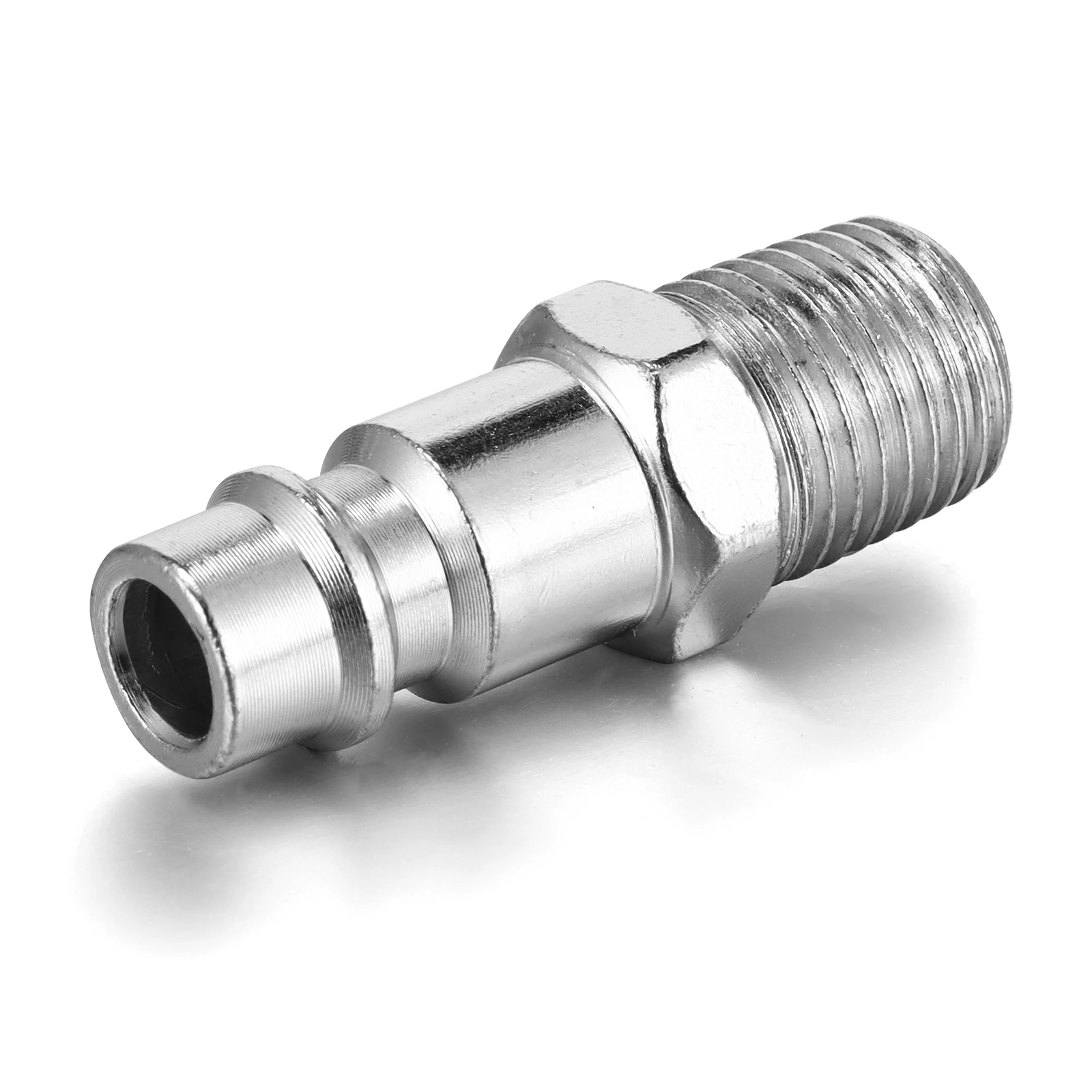 Acoplamientos rápidos BSP, accesorio de línea de aire Euro 1/4 ", Conector de conexión de compresor de manguera para herramientas neumáticas, 20 unids/set