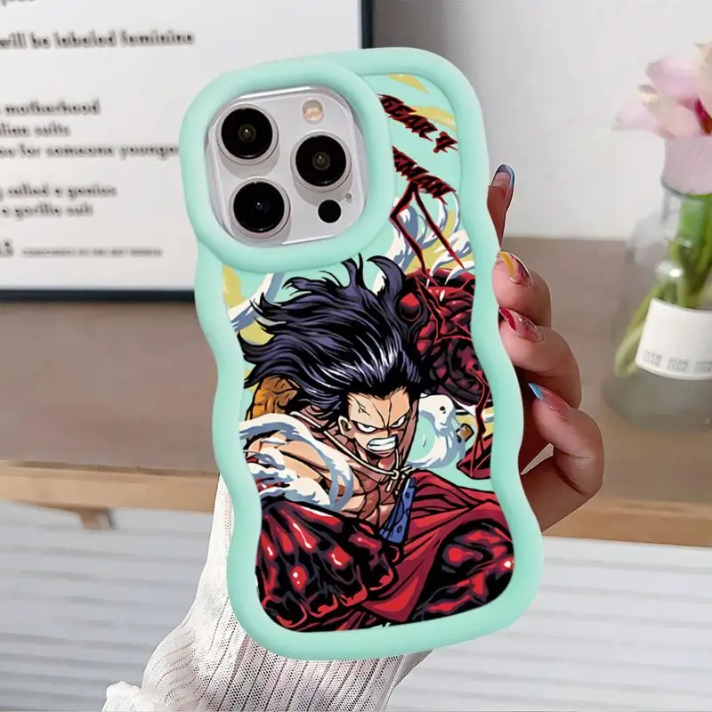 Cartoon Monkey-D-Luffy Phone Case For iPhone 15 14 13 12 11 Pro Max XS X 7 8 Plus Hard Matte Shell Protective Cover Fundas