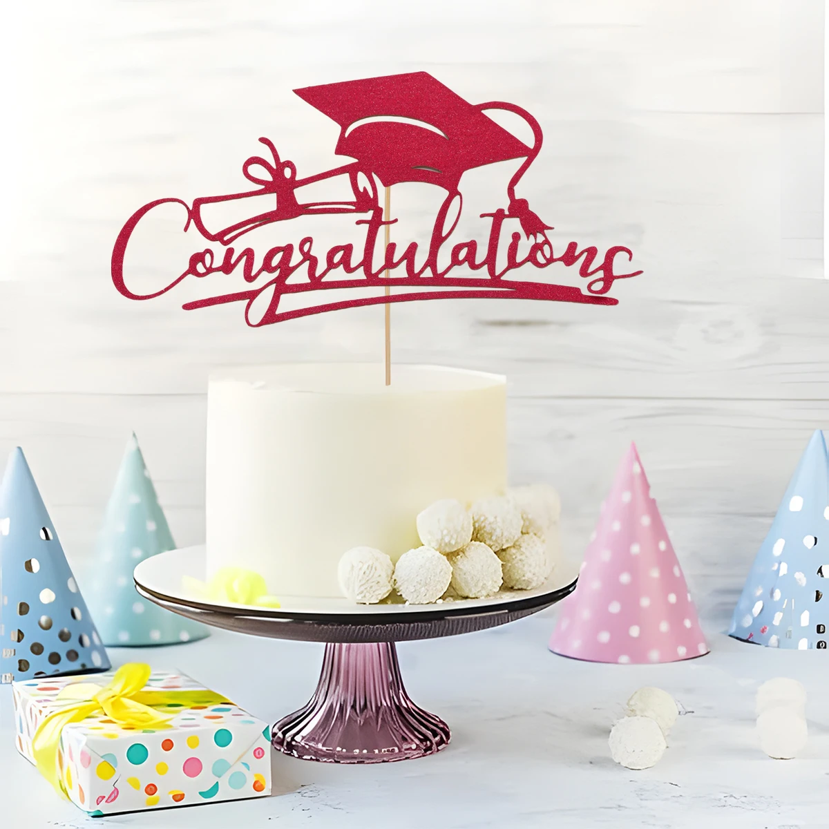 Graduation Party Decorations Congratulation Cake Topper 2025 Graduation Cake Topper Congrats Grad Party Cake Decoration