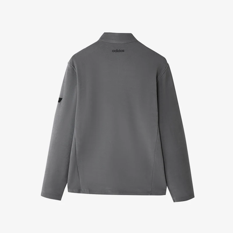 Adidas genuine PFZIPLS solid color stand up collar men's zipper casual sweatshirt KG8957