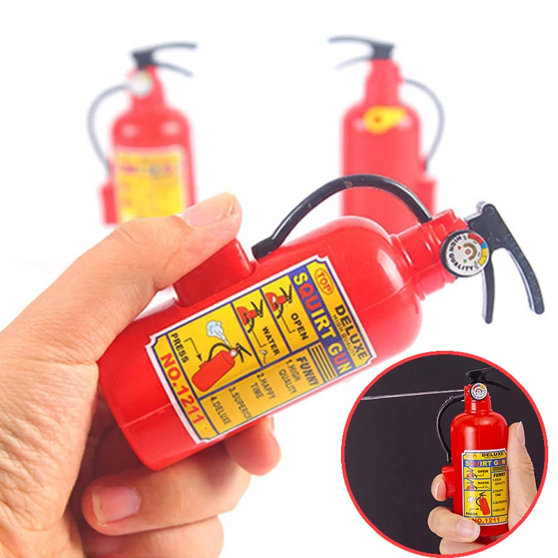 10/20Pcs Children\'s Mini Water Gun Toy Simulated Fire Extinguisher Shape Prank Prop Summer Play Water Gun Toy Children\'s Gift