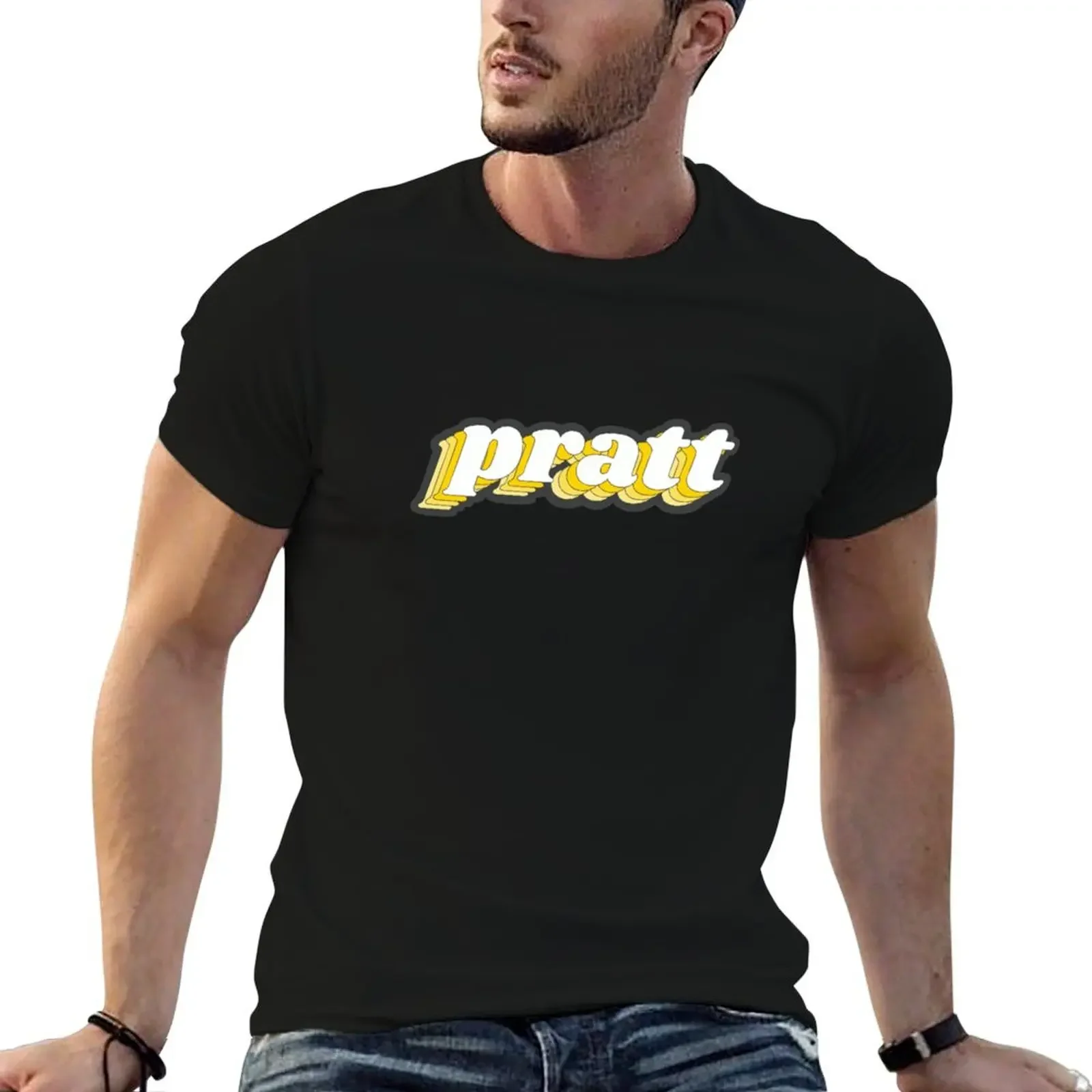 Pratt Institute T-Shirt cheap stuff anime Aesthetic clothing vintage t shirt men