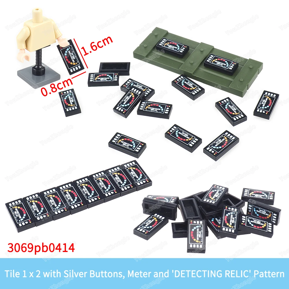 

Кнопка обнаружения, узор инструмента 3069, строительный блок с принтом, детали плитки 1x2, механическое оборудование, модель сцены, подарочная игрушка