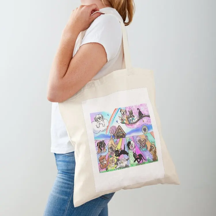 

The Meadow of Dreams Tote Bag university shopper bag Big bag personalized tote Lady bags