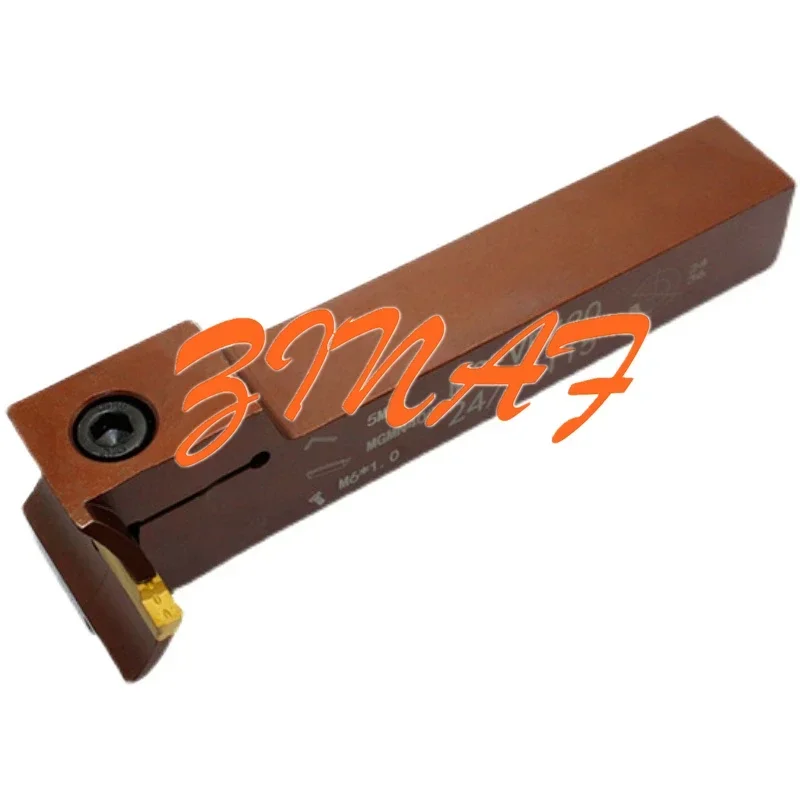 Imagem -03 - Mgfvr-face Groove Cutter Spring Steel 7-shaped Mgfvr32r Mgfvr325r Mggn300 Corte de Carboneto Inserir Torno