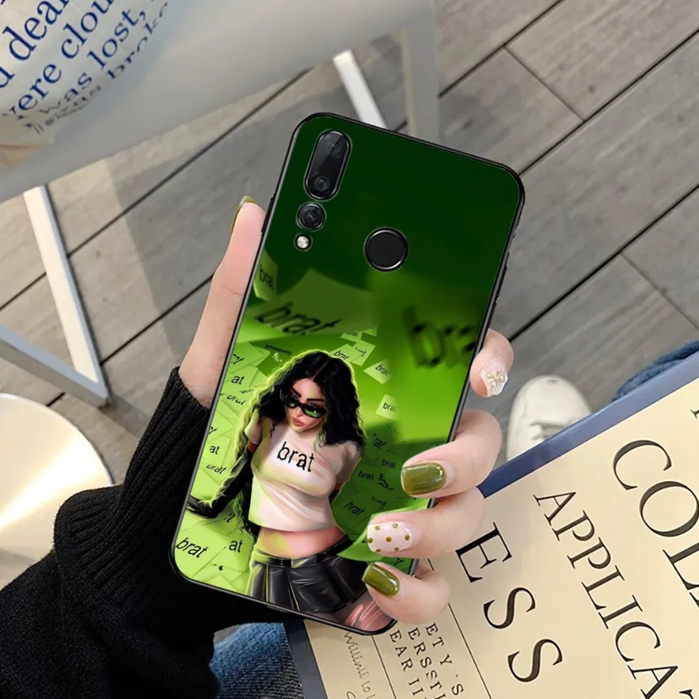 B-Brat C-Charli XCX Phone Case For Huawei Y9 6 7 5 Prime Enjoy 7s 7 8 plus 7a 9e 9plus 8E Lite Psmart Shell