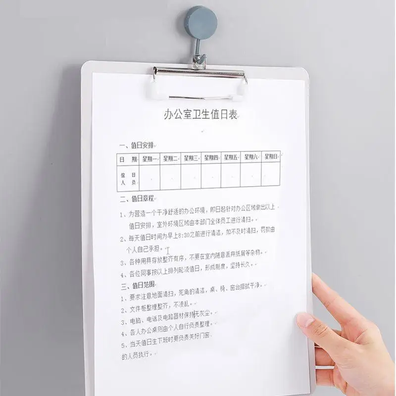 Simple A5 Bill Clipboard Memo Pad Clip Board Loose-leaf Notebook File Writing Pad Clamps Paper Holder Office School Supplies