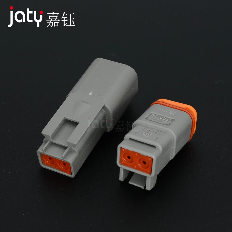 1pcs 2-Pin DT06-2S/DT04-2P Automotive Waterproof Connector Daytime Running Light Spotlight Excavator Engineering Plugs