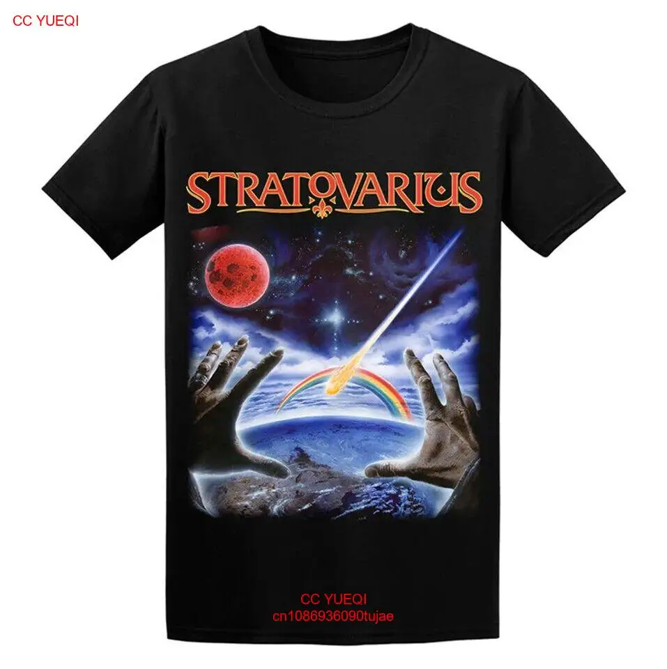 Stratovarius band Vintage T-shirt Black Short Sleeve All sizes