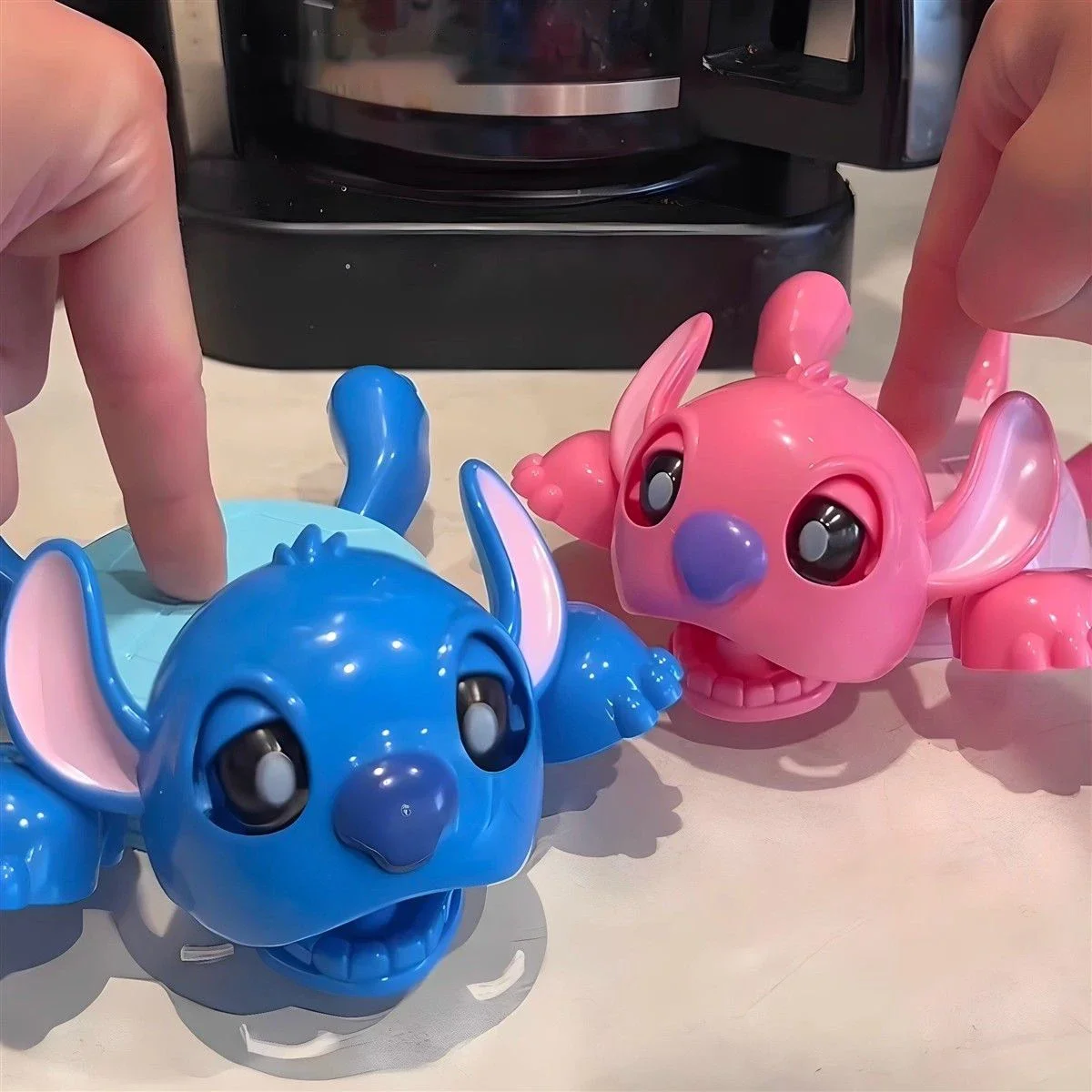 

Disney Stitch Turtle Coaster 3D силиконовый термостойкий нескользящий коврик для чашки забавный дизайн с глазами Kawaii домашний декор аниме подарок на день рождения
