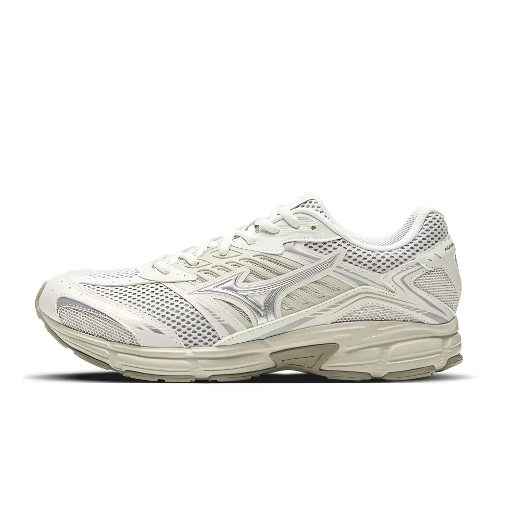 Mizuno Speed 2010 Unisex Low-Top Casual Running Shoes  White, Breathable Fabric, Non-Slip Grip, Plush Comfort D1GH251713