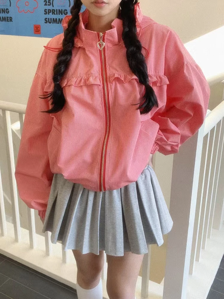 

Свободная женская весенняя новая солнцезащитная шляпа с завязками, повседневная модная верхняя одежда с кружевным дизайном