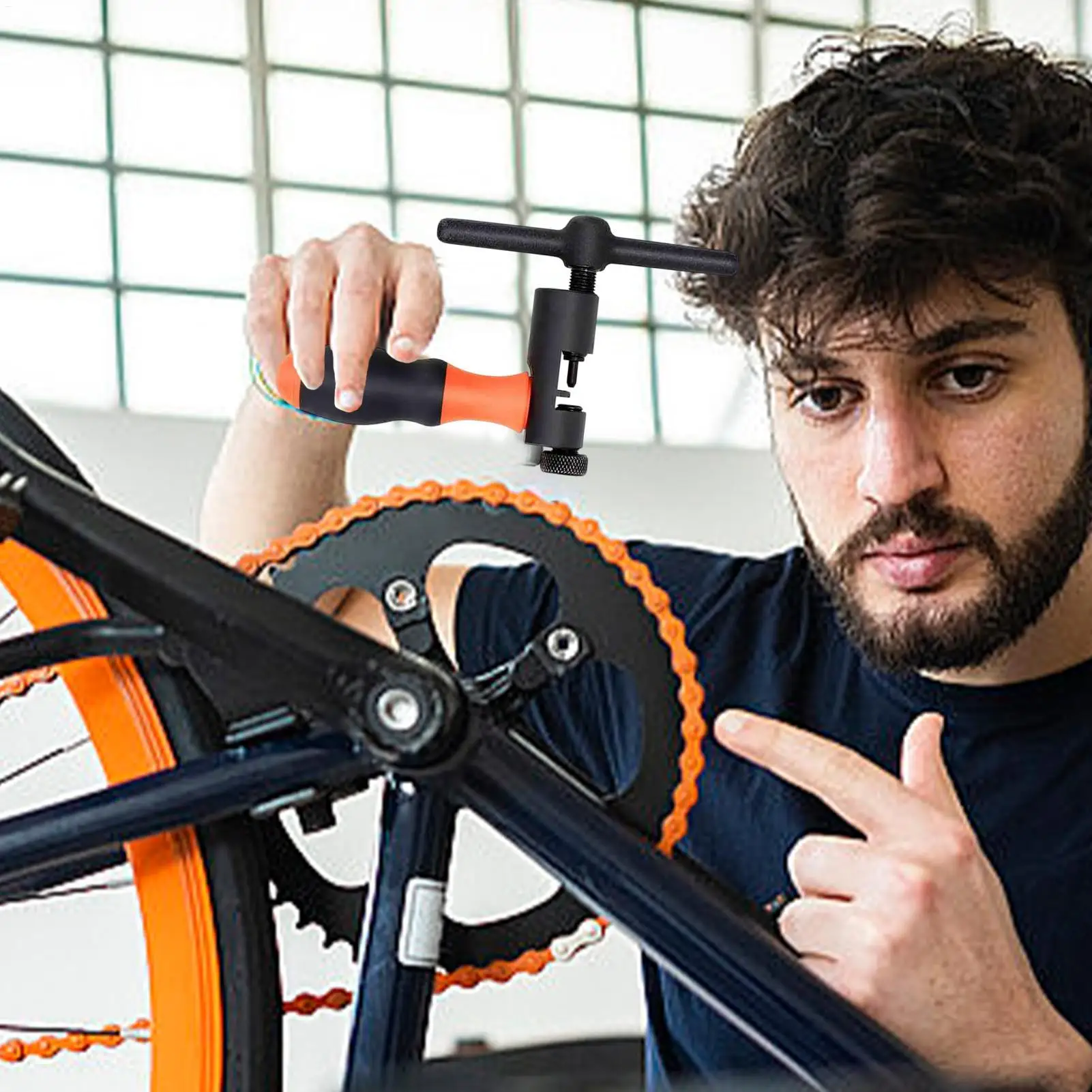 

Bike Chain Link Removal Tool 1 To 12 Speed Checker Chain Breaker Tool For Cycling For Cyclists Beginners Professionals Mountain