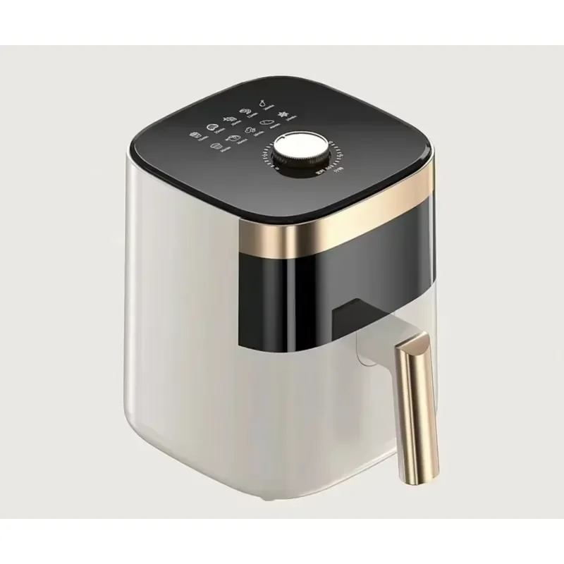 Air Fryer 5L Large Capacity, Household BBQ Multifunctional Rotary Electric Fryer Electric Oven