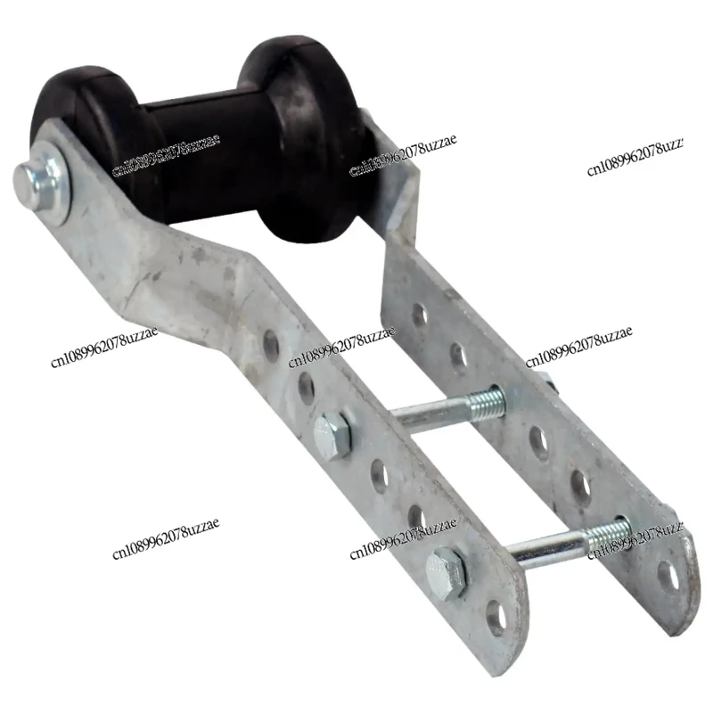 Keel Roller Assembly with Roller Trailer Accessory Portable with Multiple Mounting Holes Spare Part 15inch Boat Support