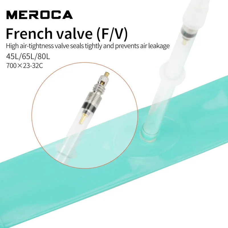 MEROCA tpu inner tube 700c Road bike inner tube 700x28 Bicycle tire inner tube anti-puncture Presta Valve tpu tubes 700c - Image 3