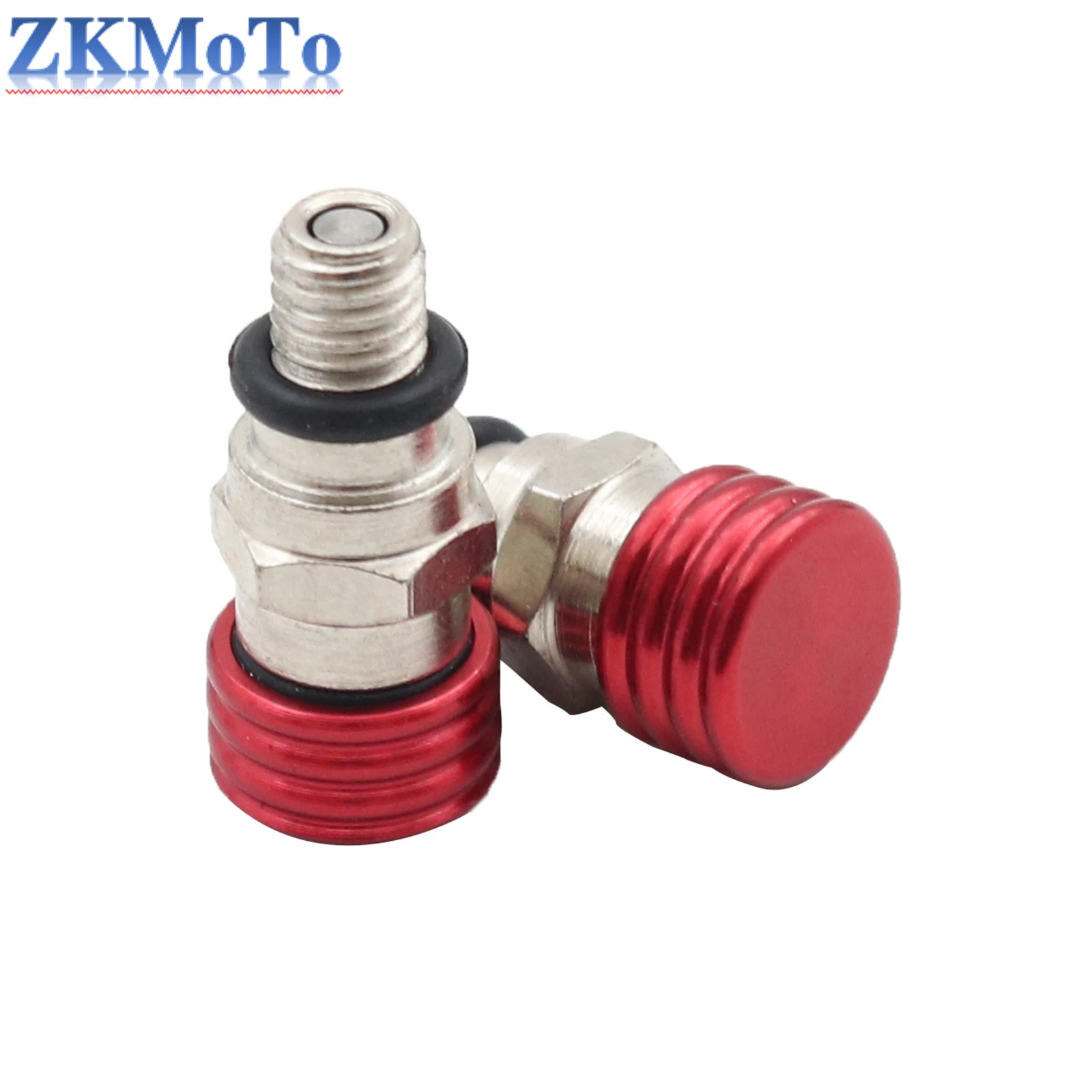 Motorcycle M5*0.8cm Fork Air Bleeder Valve For Honda Yamaha Suzuki Kawasaki CR YZ WR KX F RM 125 250 450 Dirt Bike Motocross