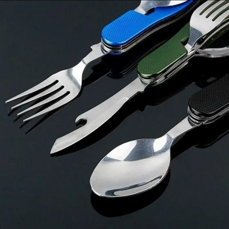 3-in-1 Camping Utensil Set 2