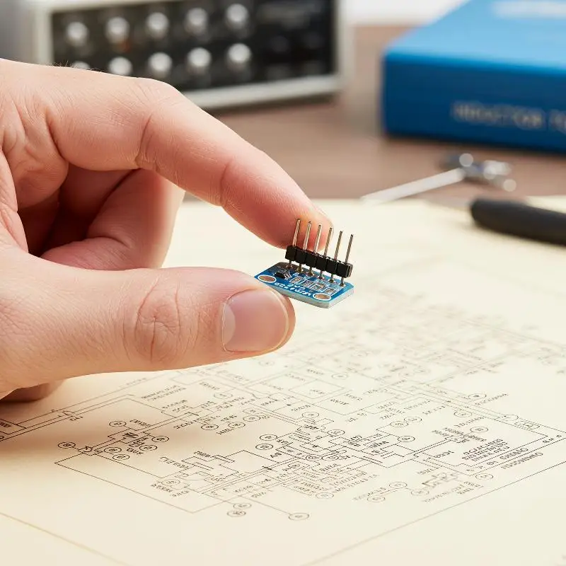 MCP4725 DAC Breakout Module, 12 Bit Digital To Analog Converter I2C DAC Module For DIY Electronic Projects