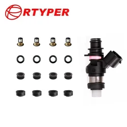 4 Sets Injector Repair Kits Micro Filter Oring Gasket For Subaru EJ154/EJ204 16600AA270