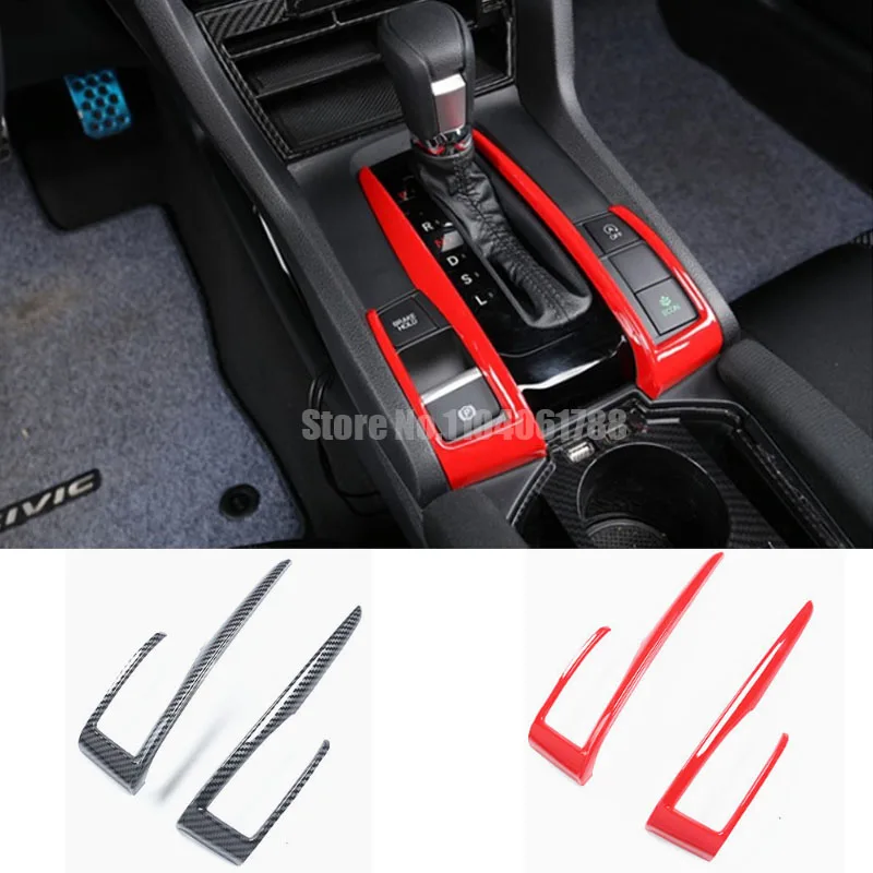 

Gear Transmission Protective Sticker For ﻿HONDA 2016 2017 2018 2019 2020 2021 10th CIVIC SEDAN HATCHBACK AT Interior Accessories