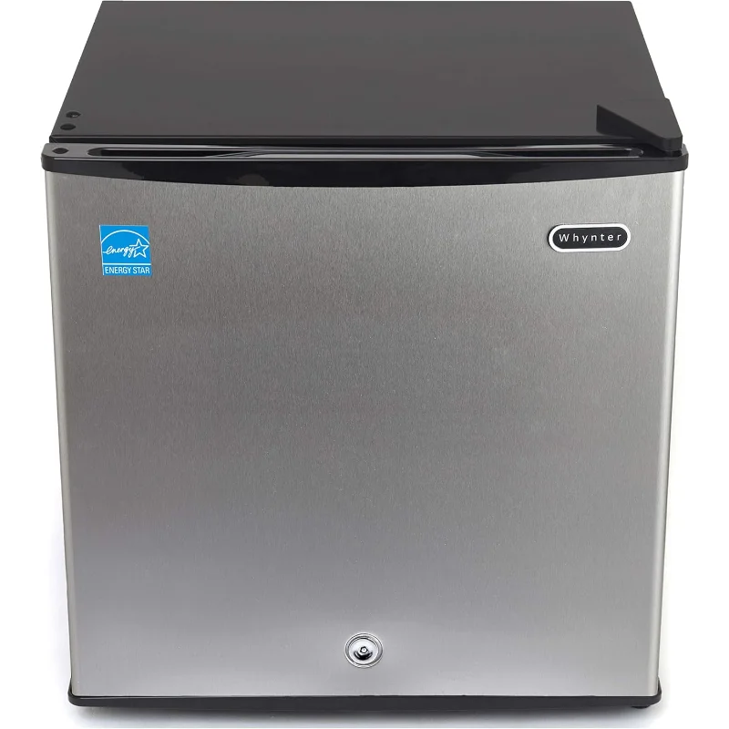

Whynter CUF-112SS Mini, небольшая вертикальная морозильная камера Energy Star с замком, нержавеющая сталь -1,1 кубических футов