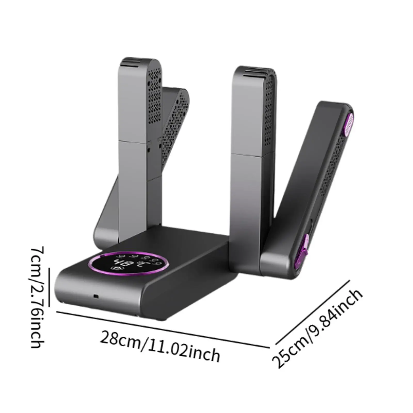 Electric Shoe Dryer Boot Warmer Multifunctional Folding Boot Dryer Glove Dryer for Ski Boots Gloves Sneakers Shoes Work Boots