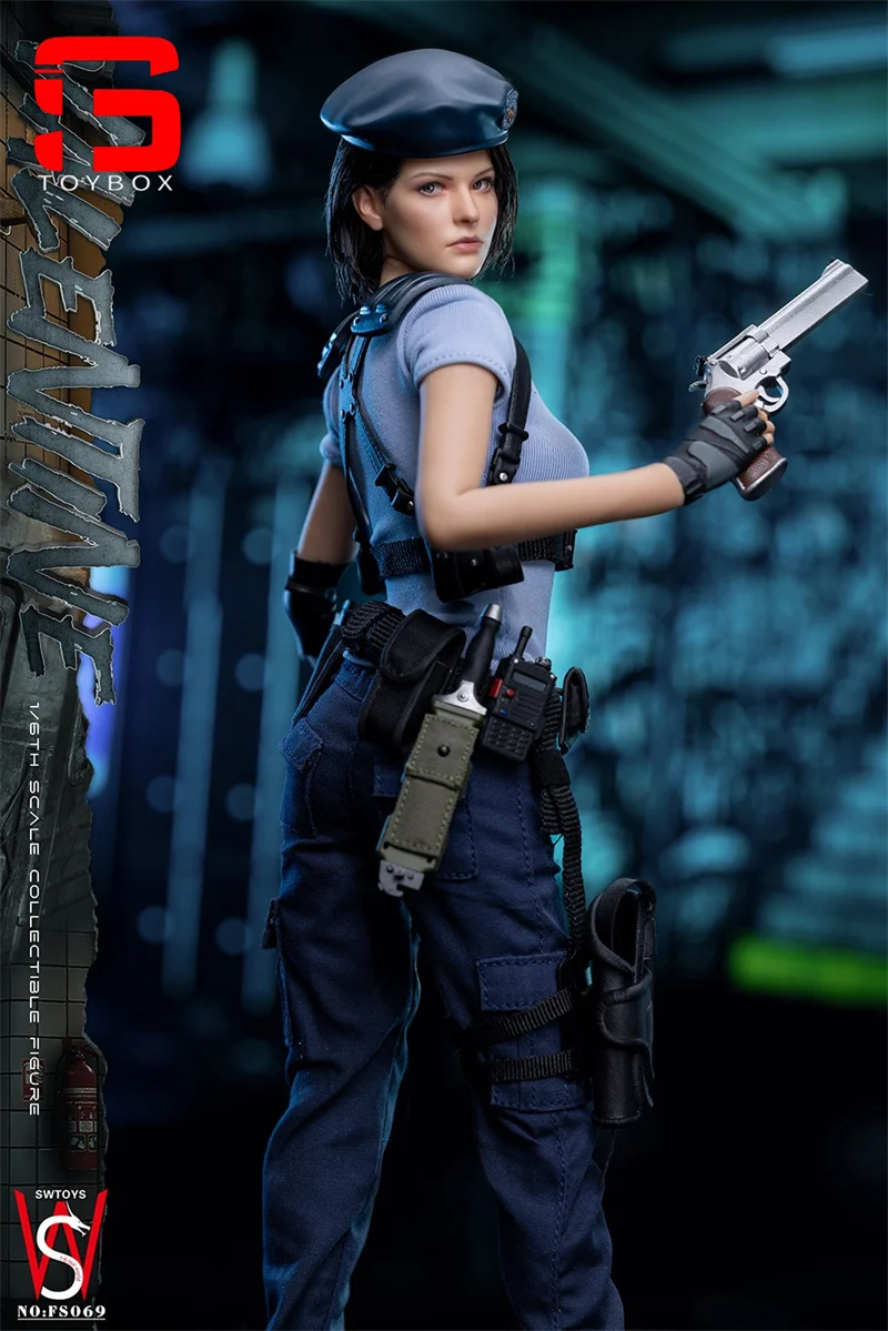 【2025 Q3】SWTOYS FS069 1/6 Scale RPD Police Jill Movable Eyes Action Figure 12'' Female Soldier Figurine Model Collectible Toy