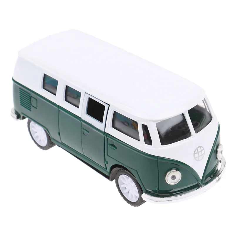 New 1:32 Bus Alloy Diecasts Toy Pull Back Car Models Metal Vehicles Classical Buses Pull Back Collectable Toys For Decor