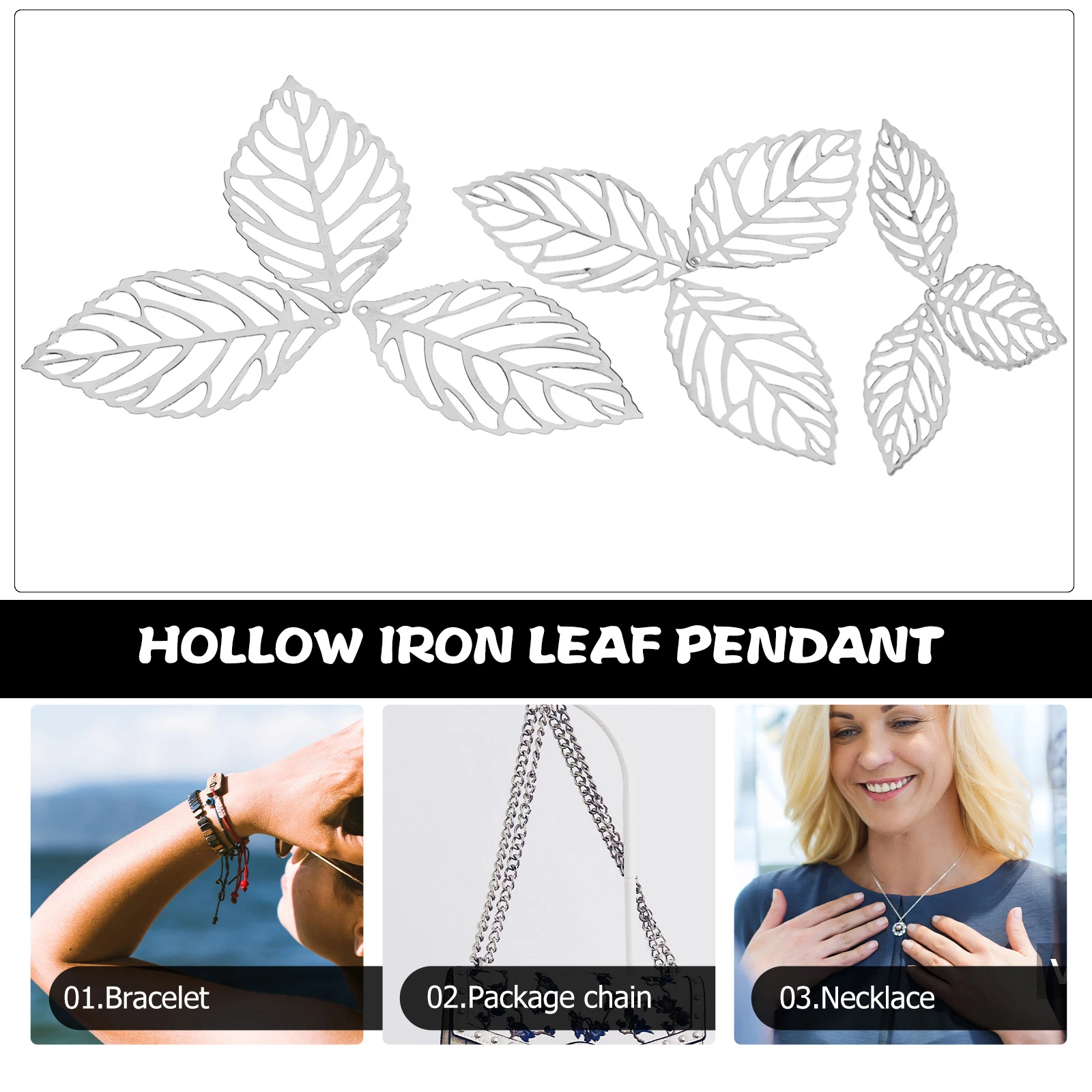 

2 Bags Leaf Charms Alloy Diy Jewelry Making Findings For Earrings Necklaces Bracelets Vintage Necklace Charms Leaf Shaped