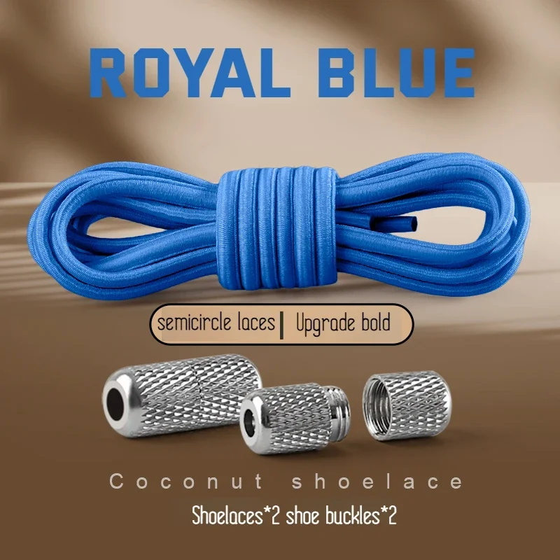 Runde elastische Schnürsenkel für Turnschuhe, Tennisschnürsenkel ohne Krawatten für Kinder und Erwachsene, ohne Krawatte, Schnürsenkel, Gummibänder, Schuhe, Zubehör