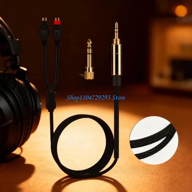 Y2GD – câble Flexible anti-casse, 3.5mm/6.35mm, pour casque HD580, HD600, HD650, HD660, HD660S, clarté du améliorée