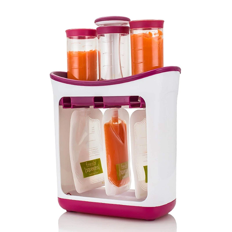 Baby Complementary Food Pouch Filling Machine with Food Storage Bag Baby Food Pouch Filling Machine Squeeze Food Station