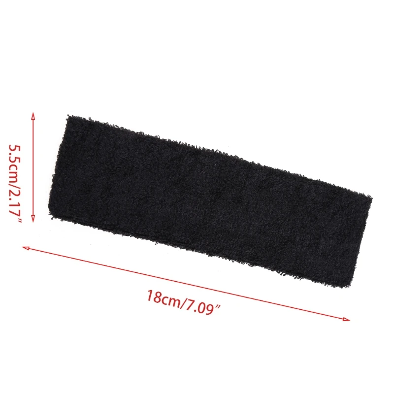 Cotton Elastic Sweatband Basketball Sports Headband Women Men Gym Fitness Sweat Hair Band Volleyball Tennis Running